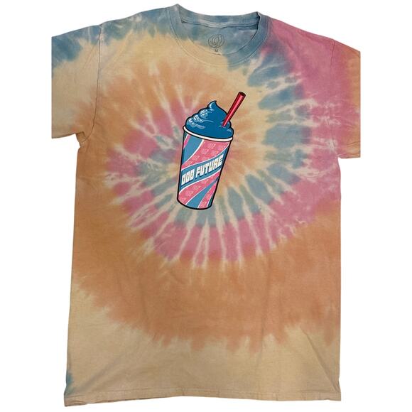 Odd Future Slushy OFWGKTA tie dye shirt medium streetwear Tyler creator rap tee - Picture 2 of 4